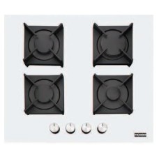 Plita gaz Glass Square FHNS 604 4G WH C alb cristal Franke 